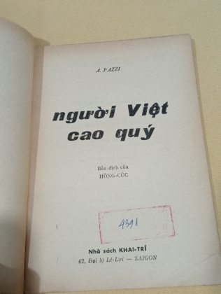 NGƯỜI VIỆT CAO QUÝ