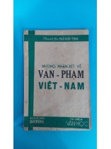 NHỮNG NHẬN XÉT VỀ VĂN PHẠM VIỆT NAM - BÙI ĐỨC TỊNH