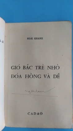 GIÓ BẤT TRẺ NHỎ ĐÓA HỒNG VÀ DẾ - HOÀI KHANH