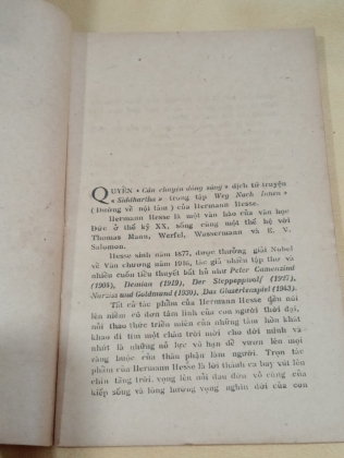 CÂU CHUYỆN DÒNG SÔNG - HERMANN HEESE (PHÙNG KHÁNH VÀ PHÙNG THĂNG DỊCH)