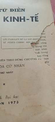 TIỂU TỪ ĐIỂN LUẬT VÀ KINH TẾ