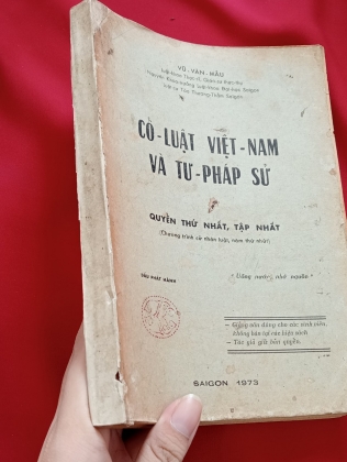  CỔ LUẬT VIỆT NAM TƯ PHÁP SỬ - VŨ VĂN MẪU