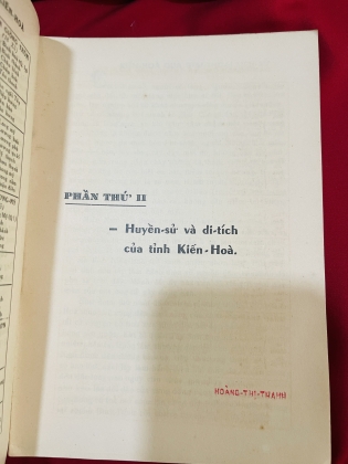 ĐỊA LINH NHƠN KIỆT - KIẾN HOÀ XƯA VÀ NAY (BẾN TRE) - HUỲNH MINH