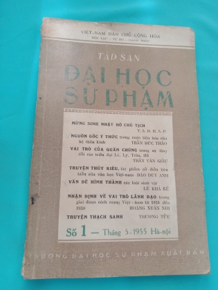 TẬP SAN ĐẠI HỌC SƯ PHẠM