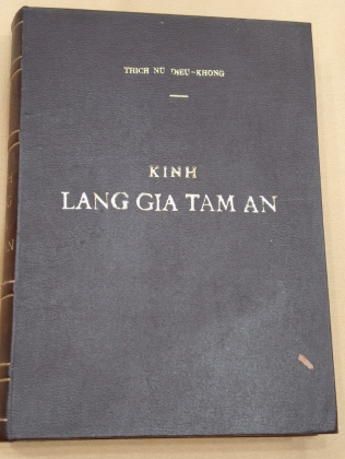 KINH LĂNG GIA TÂM ẤN - THÍCH NỮ DIỆU KHÔNG