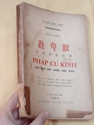 PHÁP CÚ KINH - ANH HÁN ĐỐI CHIẾU HOÀ DỊCH