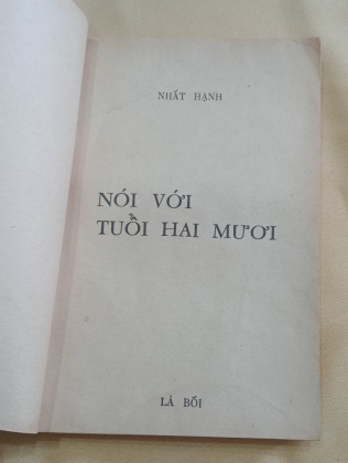 NÓI VỚI TUỔI HAI MƯƠI