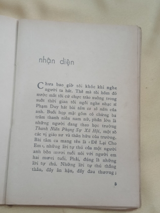 NÓI VỚI TUỔI HAI MƯƠI