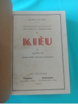 KIỀU - NGUYỄN VĂN VĨNH - 1952