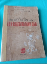 VĂN HỌC SỬ VIỆT NAM VĂN CHƯƠNG BÌNH DÂN