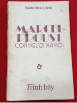 MARCEL PROUST CON NGƯỜI XÃ HỘI - HOÀNG NGỌC BIÊN