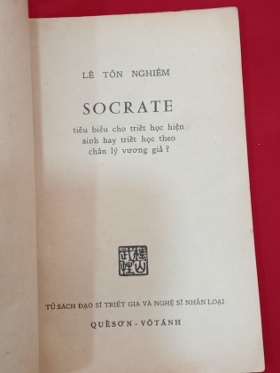SOCRATE - LÊ TÔN NGHIÊM