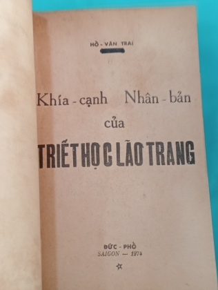 KHÍA CẠNH NHÂN BẢN CỦA TRIẾT HỌC LÃO TRANG