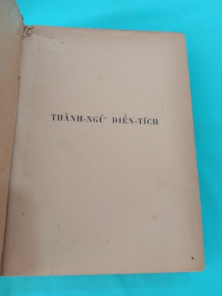 THÀNH NGỮ ĐIỂN TÍCH