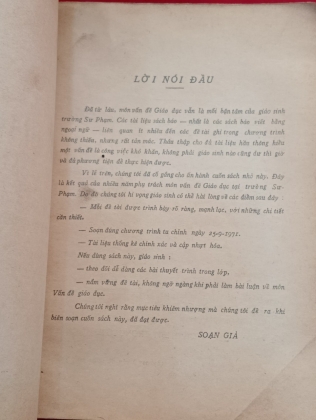 VẤN ĐỀ GIÁO DỤC