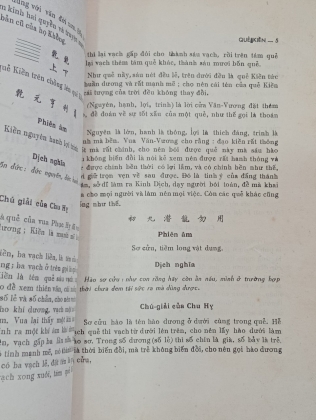 KINH CHU DỊCH BẢN NGHĨA - NGUYỄN DUY TINH