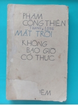 MẶT TRỜI KHÔNG BAO GIỜ CÓ THỰC - phạm công thiện