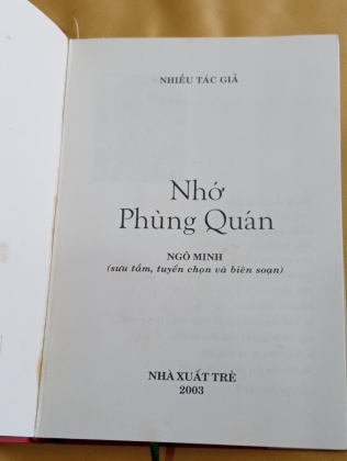 NHỚ PHÙNG QUÁN