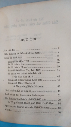 KÝ ỨC LỊCH SỬ VỀ SÀI GÒN VÀ CÁC VÙNG PHỤ CẬN 