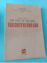 VĂN HỌC SỬ VIỆT NAM VĂN CHƯƠNG BÌNH DÂN