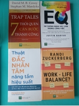 Combo 4 cuốn Thuật Đắc Nhân Tâm Nâng Tầm Hiệu Suất + 7 Thói Quen Cản Bước Thành Công + Work-life Balance + EQ