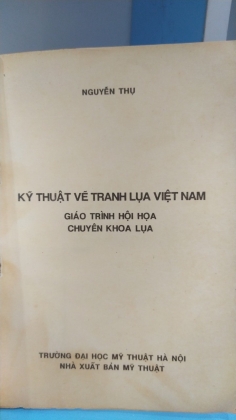 KỸ THUẬT VẼ TRANH LỤA VIỆT NAM 