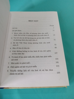 MỘT SỐ VẤN ĐỀ VỀ HÌNH THÁI KINH TẾ XÃ HỘI VĂN HÓA VÀ PHÁT TRIỂN