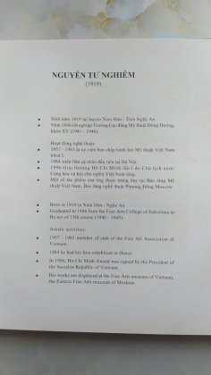 NGUYỄN TƯ NGHIÊM TRONG SƯU TẬP NGUYỄN THU GIANG 
