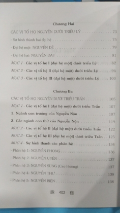 NGHIÊN CỨU PHẦN THƯỢNG PHẢ DÒNG HỌ NGUYỄN BẶC