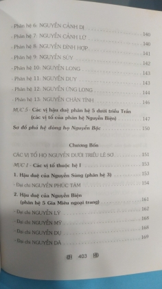 NGHIÊN CỨU PHẦN THƯỢNG PHẢ DÒNG HỌ NGUYỄN BẶC