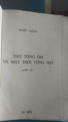 THƠ TỪNG ÔM VÀ MẶT TRỜI TỪNG HẠT 