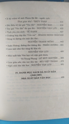 50 NĂM NHÀ XUẤT BẢN VĂN HỌC