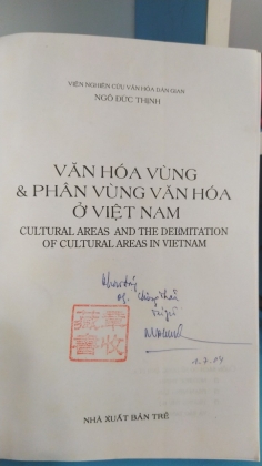 VĂN HOÁ VÙNG VÀ PHÂN VÙNG VĂN HOÁ Ở VIỆT NAM