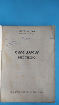 CHU DỊCH PHỔ THÔNG