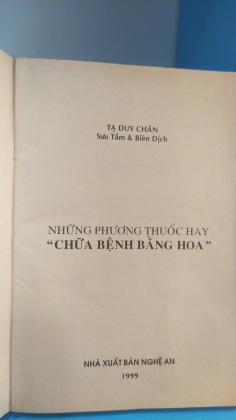 NHỮNG PHƯƠNG THUỐC HAY CHỮA BỆNH BẰNG HOA    