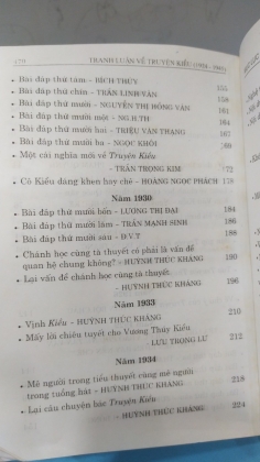 TRANH LUẬN VỀ TRUYỀN KIỀU 