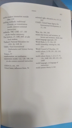 LOCAL MEANINGS, GLOBAL SCHOOLING  