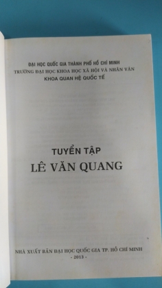 TUYỂN TẬP LÊ VĂN QUANG 