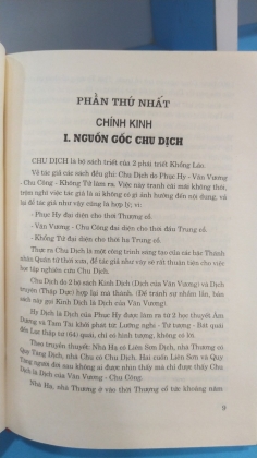 CHU DỊCH CHÍNH KINH 