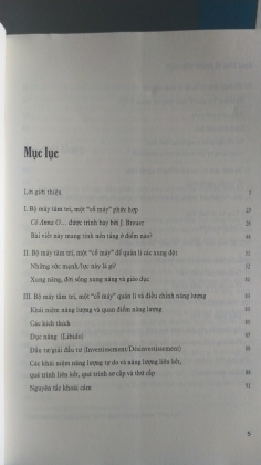 KHAI TÂM VỀ PHÂN TÂM HỌC 