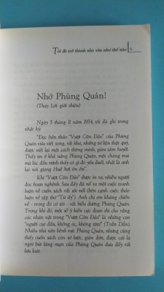 TÔI ĐÃ TRỞ THÀNH NHÀ VĂN NHƯ THẾ NÀO 