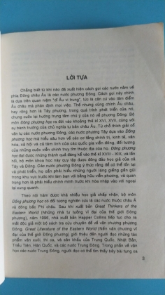 CÂU CHUYỆN VĂN CHƯƠNG PHƯƠNG ĐÔNG 