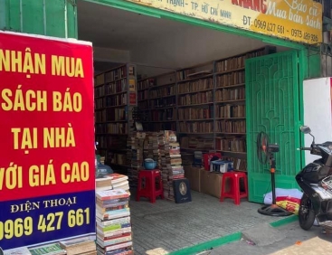 Địa chỉ thanh lý sách cũ, thu mua sách cũ