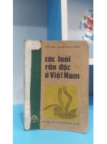 CÁC LOÀI RẮN ĐỘC Ở VIỆT NAM 