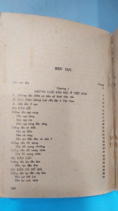 CÁC LOÀI RẮN ĐỘC Ở VIỆT NAM 