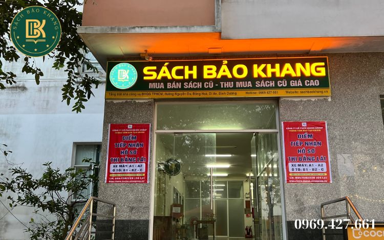 Nhà sách Bảo Khang - Tiệm sách cũ gần đây uy tín