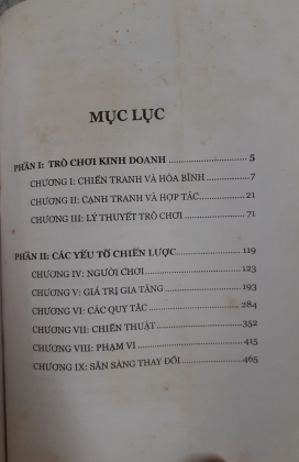 LÝ THUYẾT TRÒ CHƠI TRONG KINH DOANH