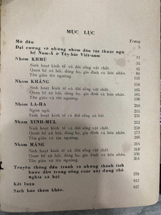Những Nhóm Dân Tộc Thuộc Ngữ Hệ Nam Á Ở Tây Bắc Việt Nam