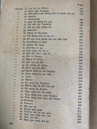 MAHABHARATA Sử Thi Ấn Độ