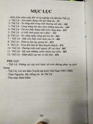 THẾ LỮ - MỘT KHÁCH TÌNH SI